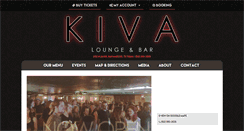 Desktop Screenshot of kivalounge.com